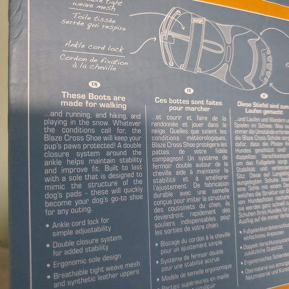 BNIB dog boots XXS - Picture 5 of 8